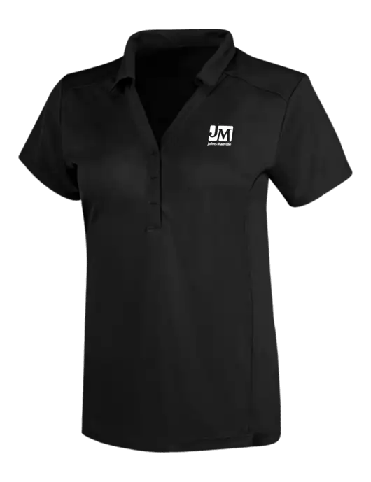 OGIO Blacktop Womens Framework Polo w/Johns Manville Logo