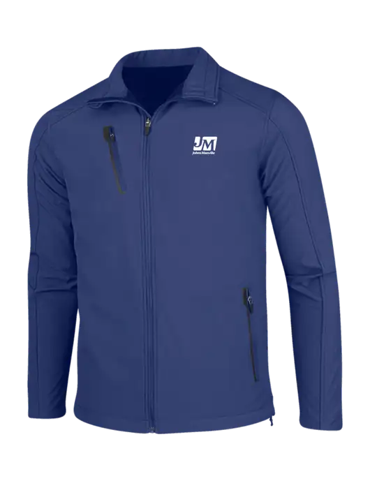 Dark Royal Welded Softshell Jacket w/Johns Manville Logo