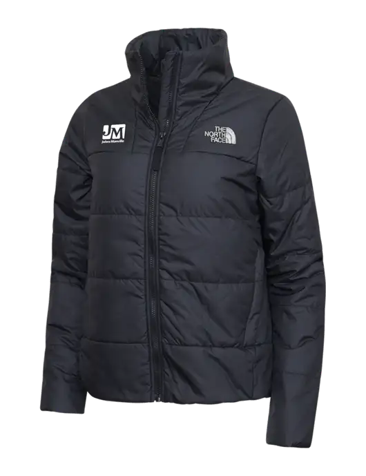 North Face Womens Black Everyday Insulated Jacket w/Johns Manville Logo