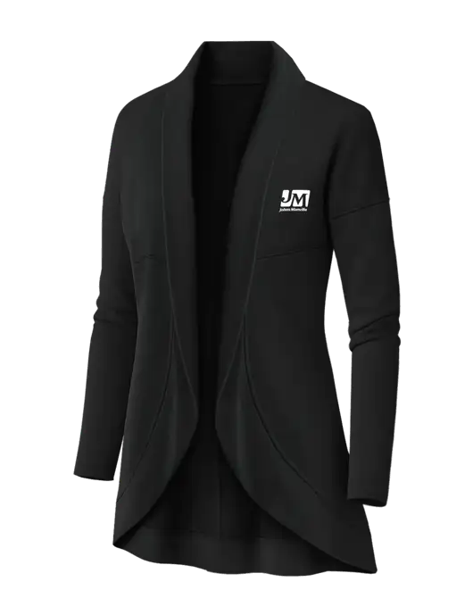OGIO Blacktop Womens Luuma Cocoon Fleece w/Johns Manville Logo