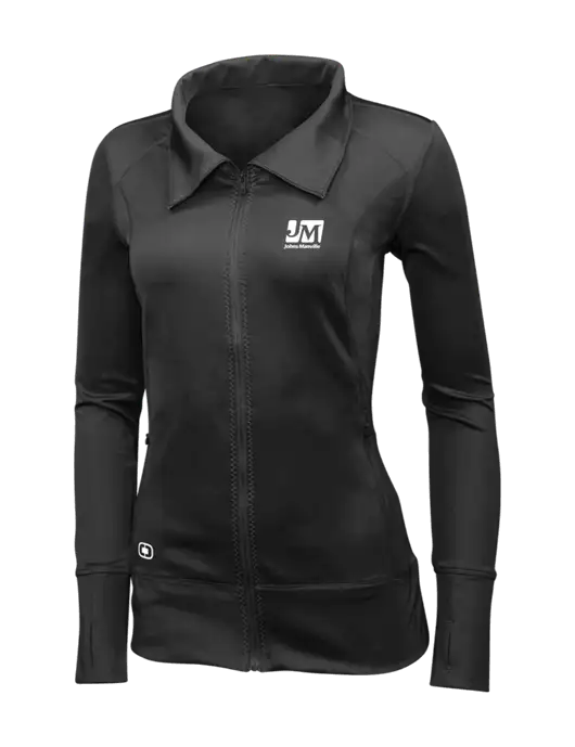 OGIO Blacktop Womens Endurance Fulcrum Full-Zip w/Johns Manville Logo