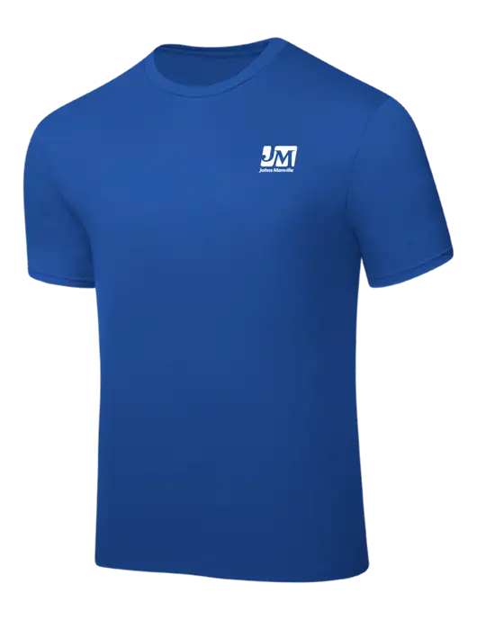 Royal PosiCharge Competitor Tee w/Johns Manville Logo