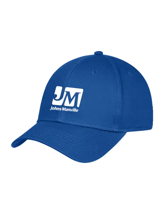 Royal Structured Cap Hook & Loop w/Johns Manville Logo
