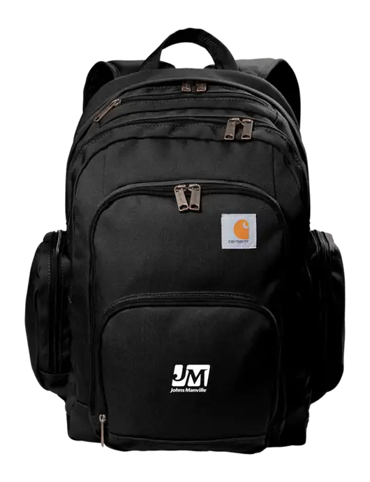 Carhartt Black Foundry Series Pro Backpack w/Johns Manville Logo