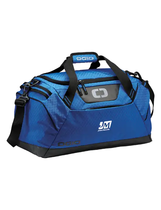 OGIO Royal Blue Catalyst Duffle
 w/Johns Manville Logo
