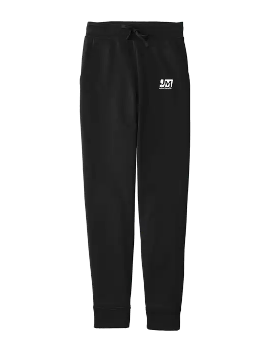 Sport-Wick Black Fleece Jogger w/Johns Manville Logo
