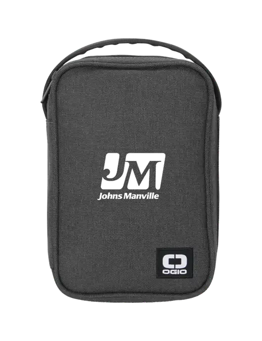 OGIO Grey Vault Travel Organizer w/Johns Manville Logo