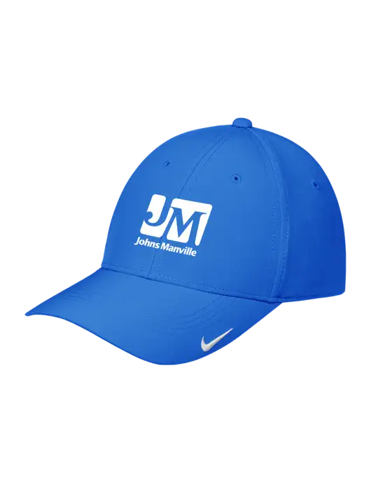 Nike Royal Dri-FIT Legacy Cap w/Johns Manville Logo