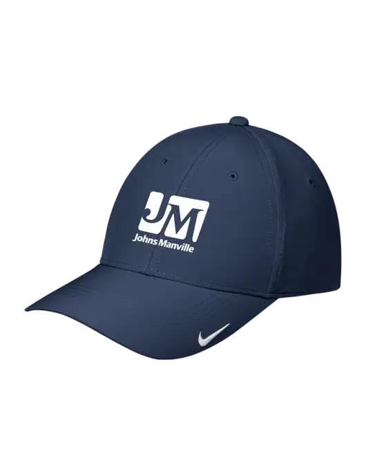Nike Navy Dri-FIT Legacy Cap w/Johns Manville Logo