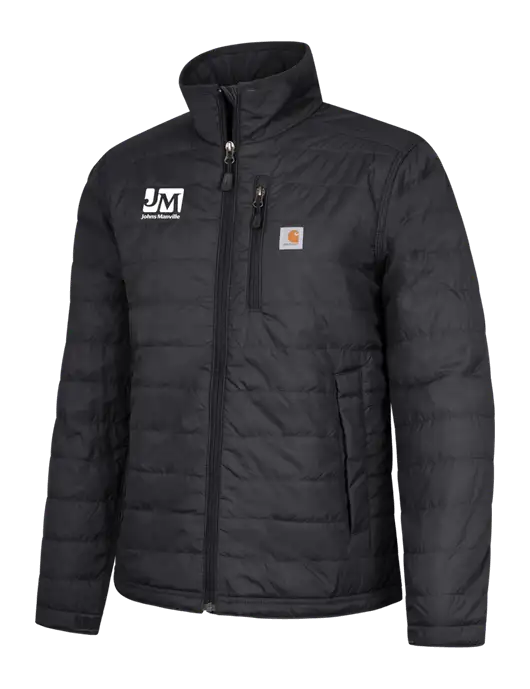 Carhartt Womens Black Gilliam Jacket w/Johns Manville Logo