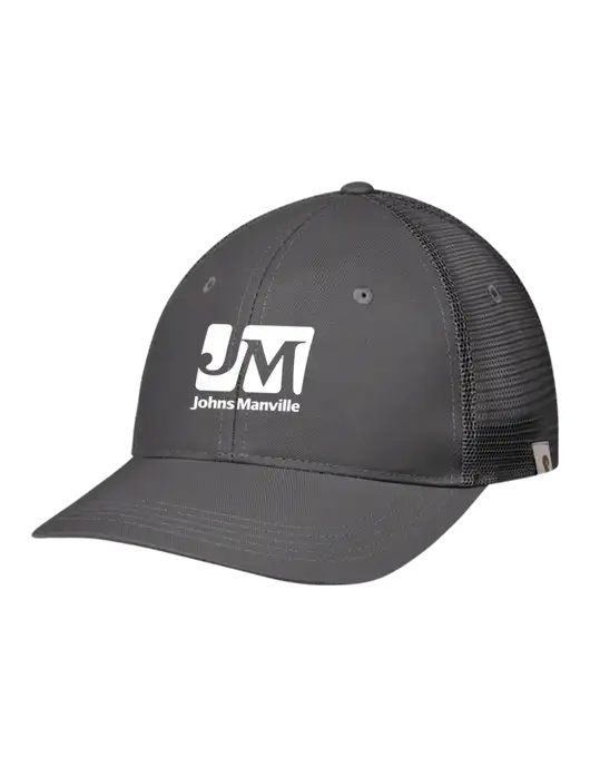 Carhartt Dark Grey Trucker Rugged Pro Series Cap w/Johns Manville Logo