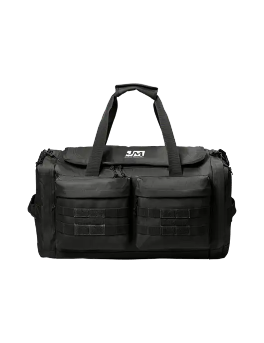 CornerStone Black Tactical Duffel w/Johns Manville Logo