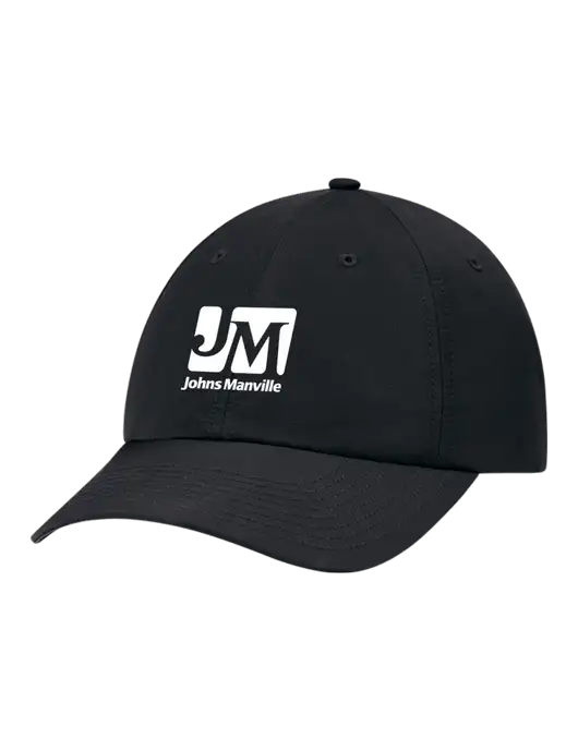 Richardson Relaxed Performance Lite Black Cap w/Johns Manville Logo