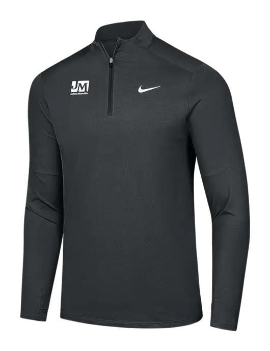 Nike Dark Grey Dri-FIT Element 1/2-Zip Pullover w/Johns Manville Logo