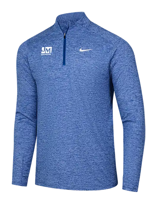 Nike Royal Heather Dri-FIT Element 1/2-Zip Pullover w/Johns Manville Logo
