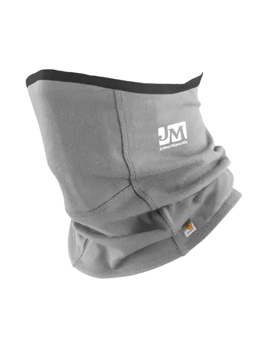 Carhartt Medium Grey Cotton Blend Filter Pocket Gaiter w/Johns Manville Logo