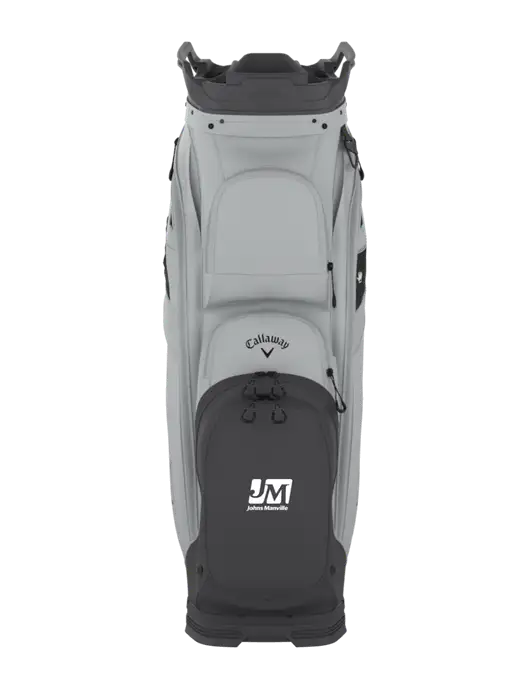 Callaway Org 14 Light Grey Golf Bag  w/Johns Manville Logo
