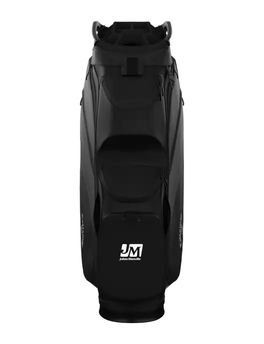 Callaway Chase 14 Black Golf Bag  w/Johns Manville Logo