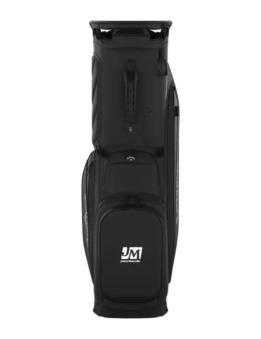 Callaway Fairway 14 Black Golf Bag w/Johns Manville Logo