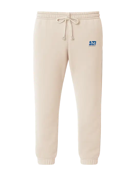 Comfort Colors Garment-Dyed Ivory Lightweight Fleece Sweatpants w/Johns Manville Logo