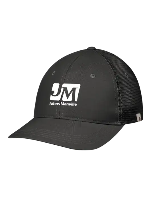 Carhartt Black Trucker Rugged Pro Series Cap w/Johns Manville Logo