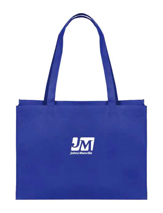 Eco Reusable Royal Tote w/Johns Manville Logo