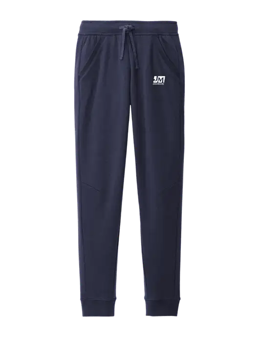 Modern Dark Navy Fleece Jogger w/Johns Manville Logo