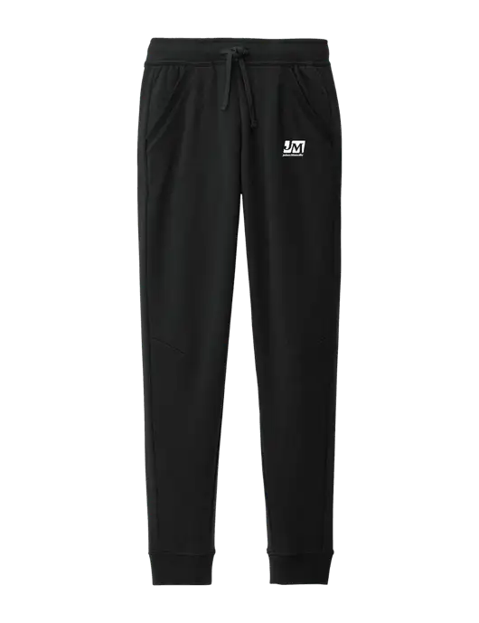 Modern Black Fleece Jogger w/Johns Manville Logo