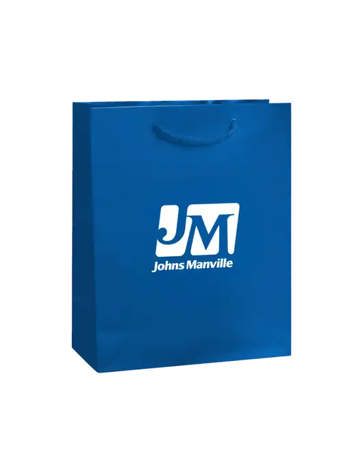 Royal Gift Bag Gloss 8x10 w/Johns Manville Logo