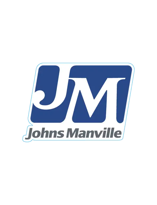 Johns Manville Large Decal (6"w)
