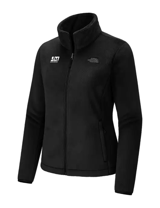 The North Face Womens Black Osito Fleece Jacket
 w/Johns Manville Logo