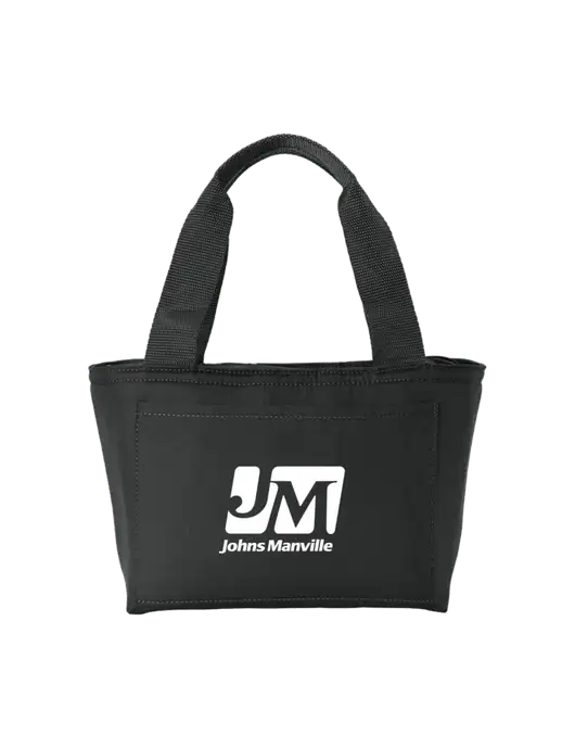 Iso Black Lunch Tote w/Johns Manville Logo