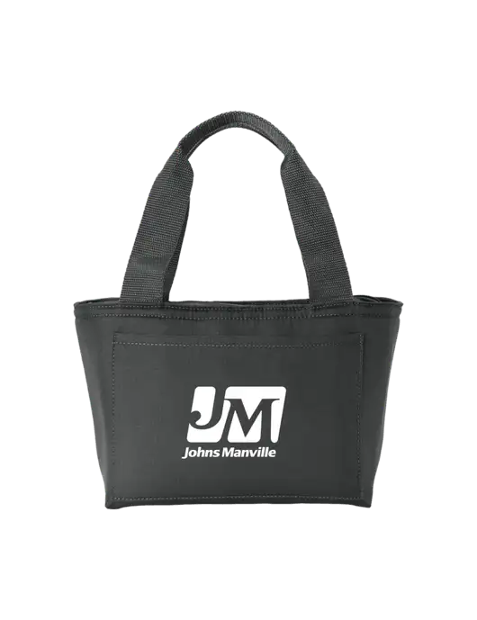 Iso Dark Grey Lunch Tote w/Johns Manville Logo