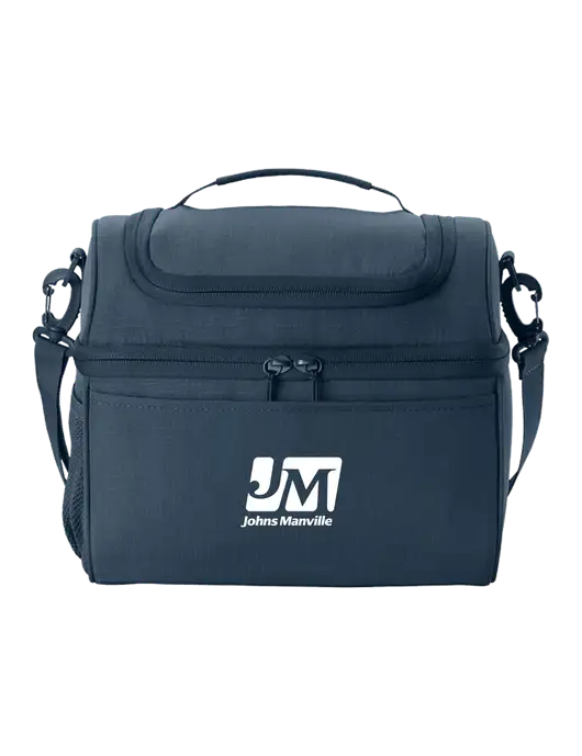 Polar Lunch Dark Navy Cooler w/Johns Manville Logo