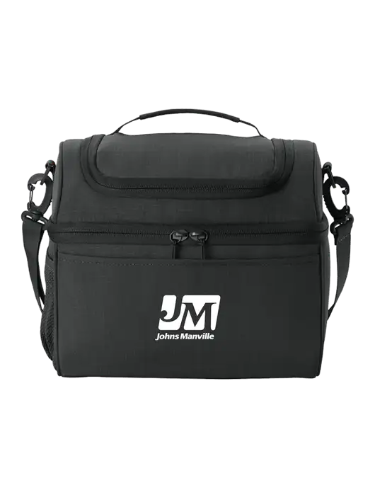 Polar Lunch Black Cooler w/Johns Manville Logo