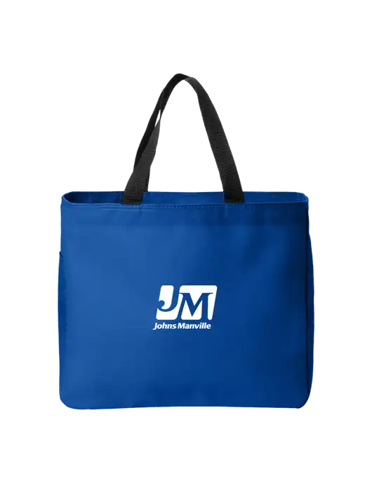 Essential Royal Tote w/Johns Manville Logo