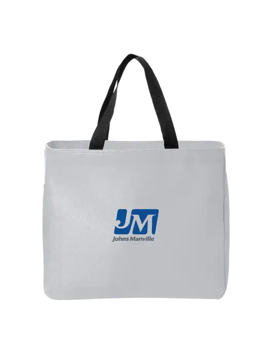Essential Light Grey Tote w/Johns Manville Logo