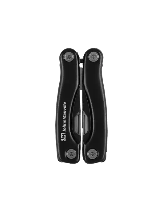EverReady Metallic Black Utility Tool w/Johns Manville Logo
