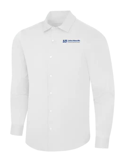 White City Stretch Shirt w/Johns Manville Logo w/Tagline
