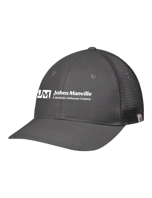 Carhartt Dark Grey Trucker Rugged Pro Series Cap w/Johns Manville Logo w/Tagline